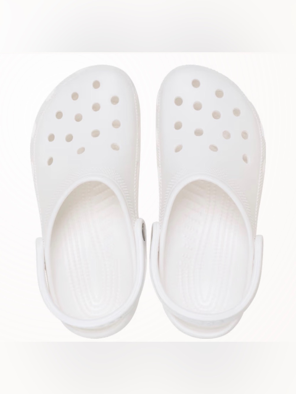Crocs Classic White Comfort Clogs